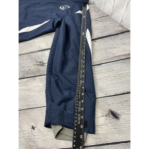 Champion USA Lacrosse Team Issued Jacket Adult XL Navy Blue Packable Hood Rare - Picture 11 of 16